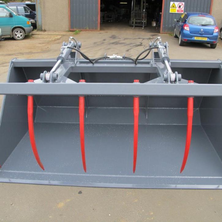 8' Heavy Duty Bucket and Grab